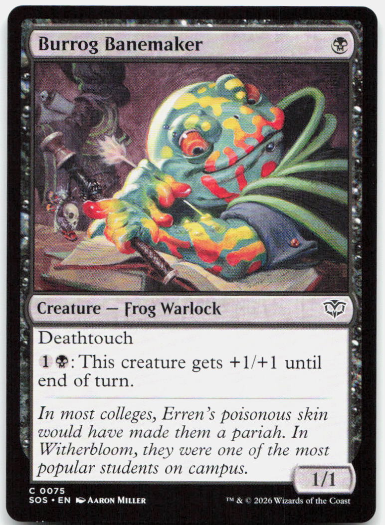 Burrog Banemaker NM C Secrets of Strixhaven 75