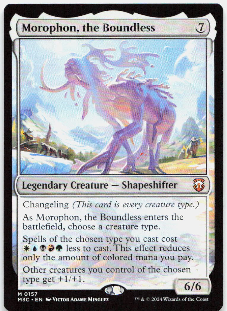 Morophon, the Boundless NM M Commander: Modern Horizons 3 157