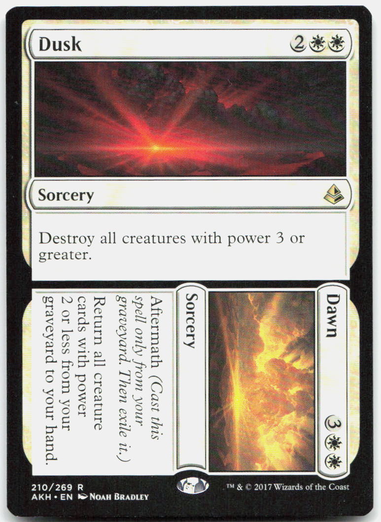Dusk // Dawn NM R Amonkhet 210
