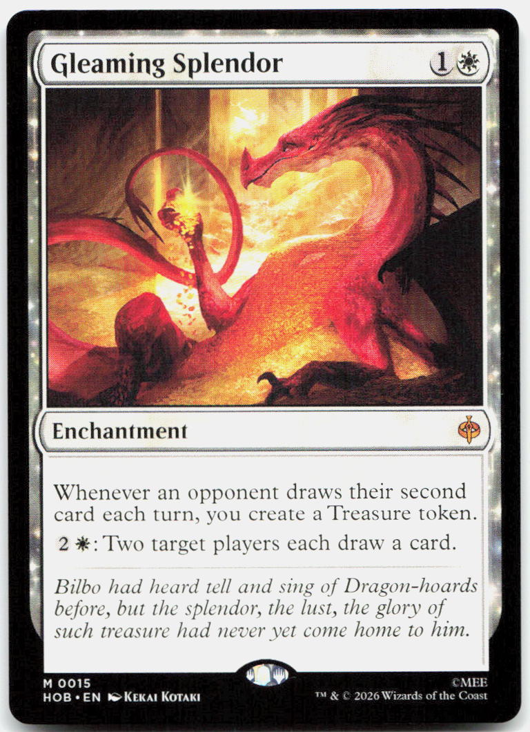 Gleaming Splendor NM M The Hobbit 15