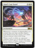 Ajani's Last Stand NM R Core Set 2019 4