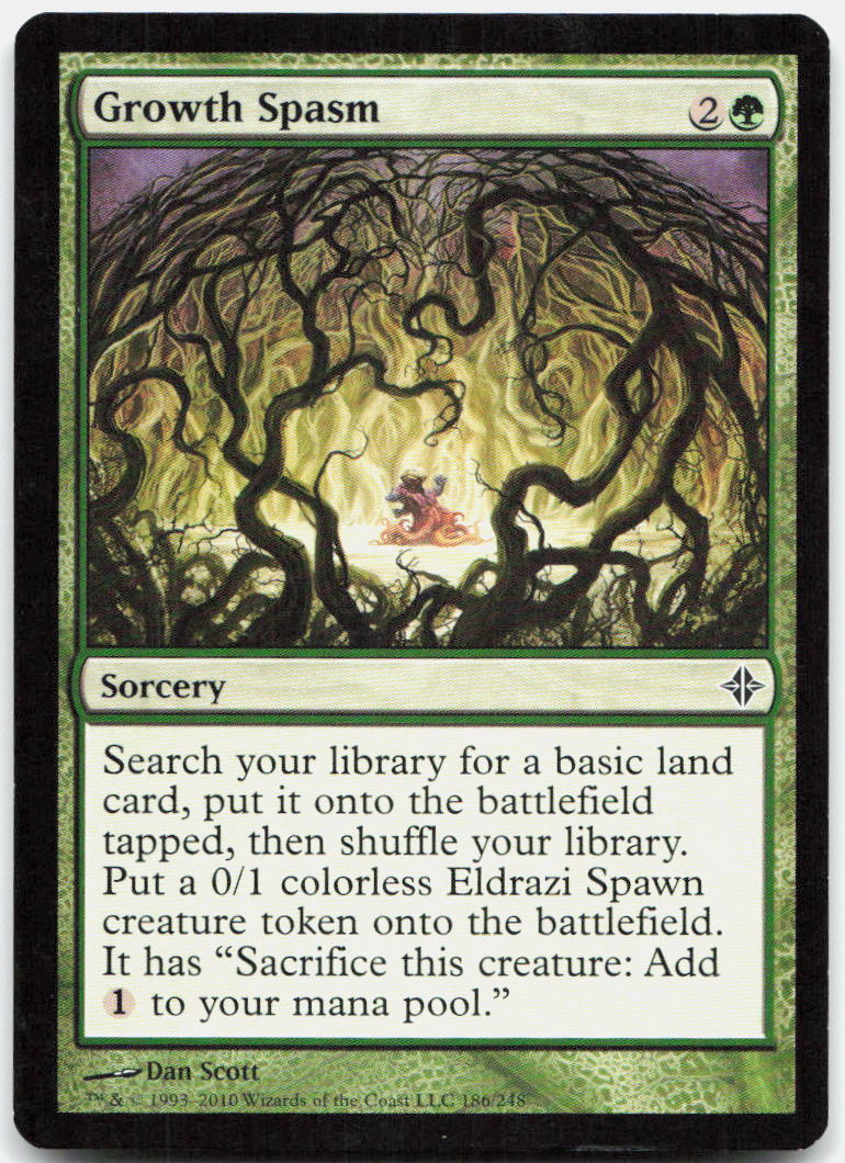 Growth Spasm NM C Commander: Innistrad: Midnight Hunt 139