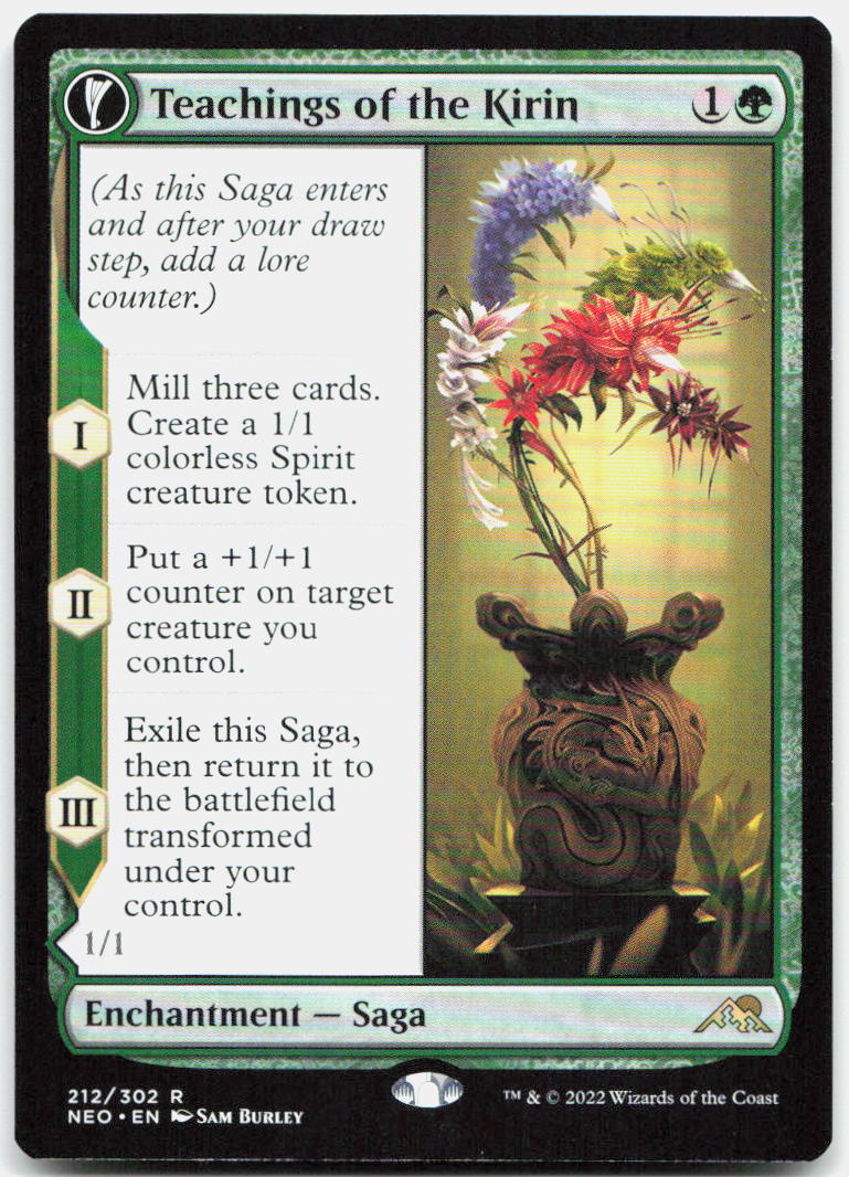 Teachings of the Kirin NM R Kamigawa: Neon Dynasty 212