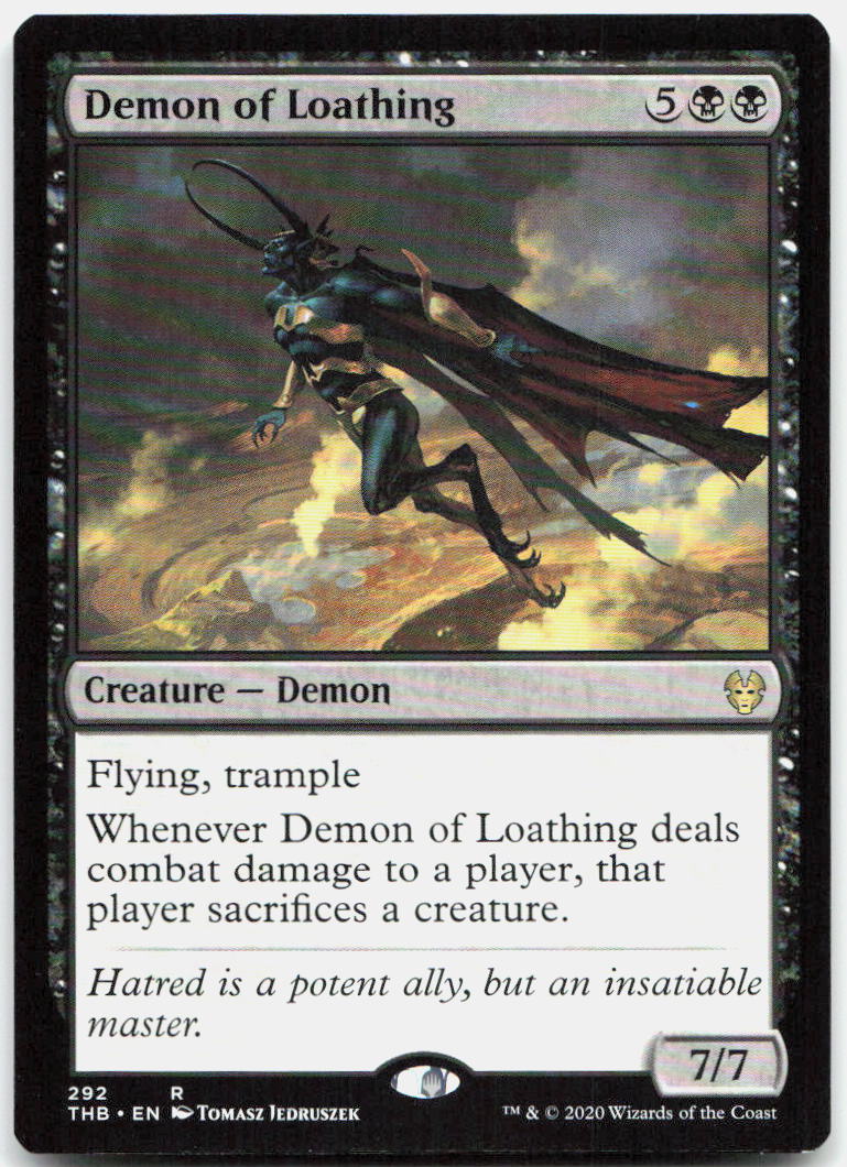 Demon of Loathing NM R Theros Beyond Death 292