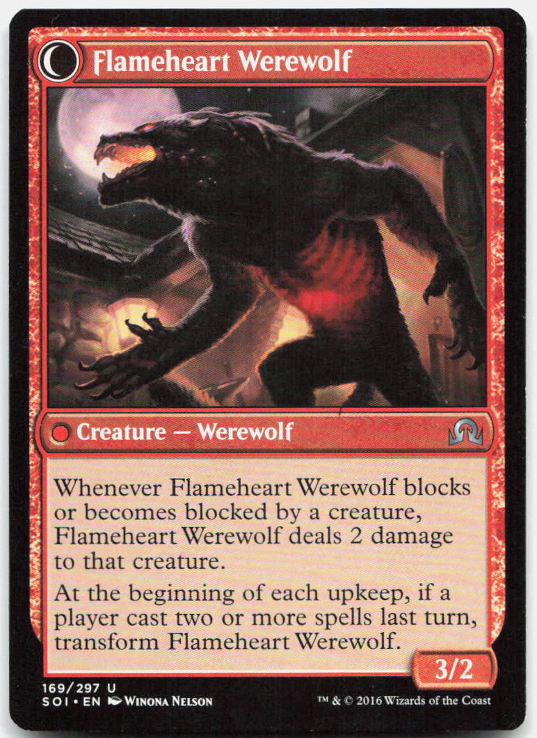 Tangleclaw Werewolf NM U Eldritch Moon 174