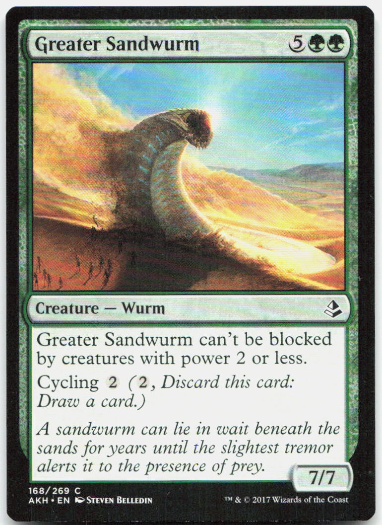 Greater Sandwurm NM C Amonkhet 168