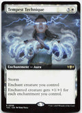 Tempest Technique (Extended Art) NM R Commander: Tarkir: Dragonstorm 56