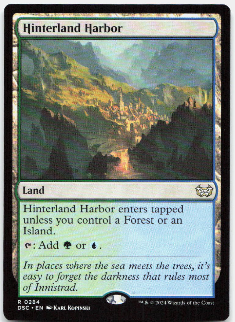 Hinterland Harbor NM R Commander: Duskmourn: House of Horror 284