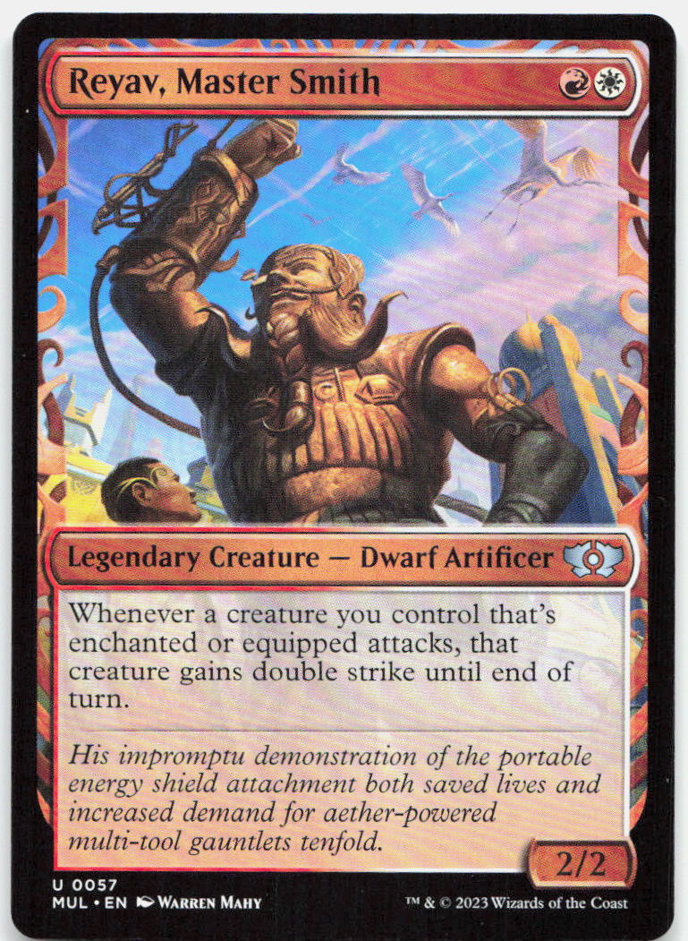 Reyav, Master Smith NM U March of the Machine: Multiverse Legends 57