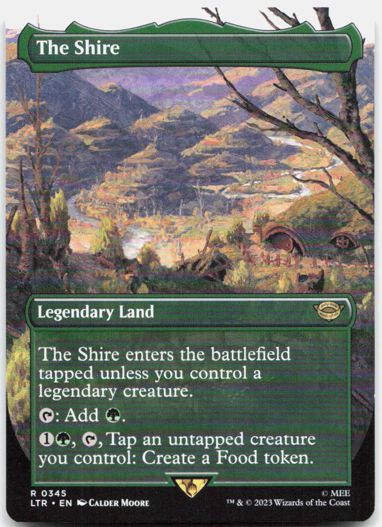 The Shire (Borderless) NM R : The Lord of the Rings: Tales of Middle-earth 345