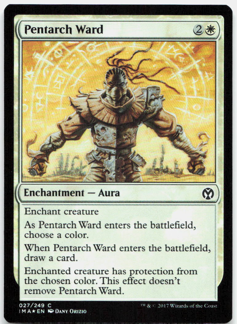 Pentarch Ward NM Foil C Iconic Masters 27