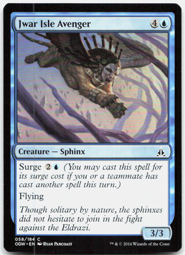 Jwar Isle Avenger NM C Oath of the Gatewatch 58