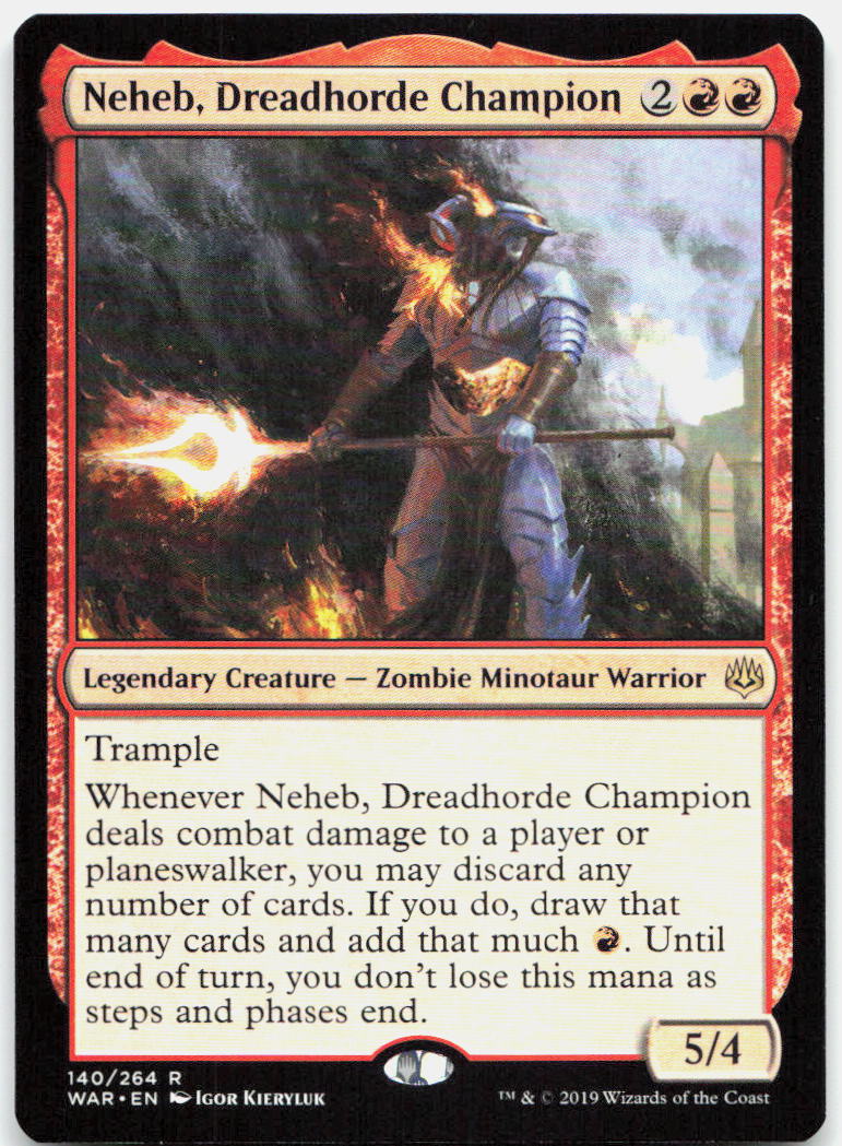 Neheb, Dreadhorde Champion NM R War of the Spark 140