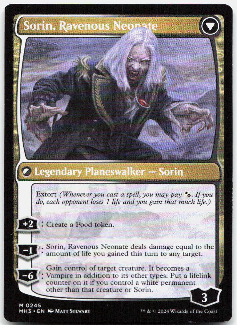 Sorin of House Markov NM M Modern Horizons 3 245