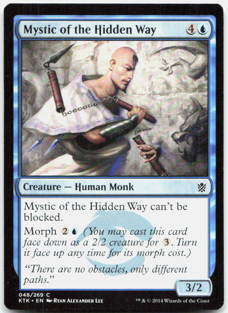 Mystic of the Hidden Way NM C Khans of Tarkir 48