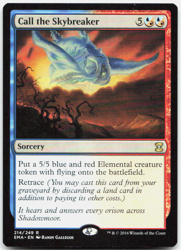 Call the Skybreaker NM R Eternal Masters 214