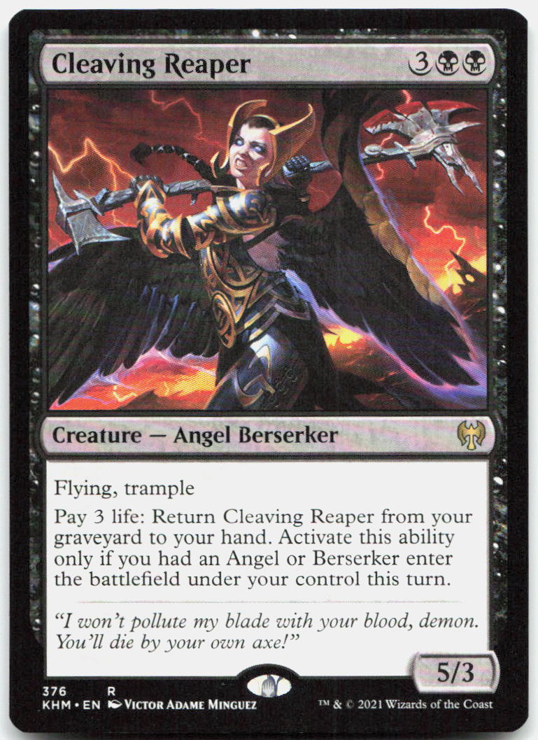 Cleaving Reaper NM R Kaldheim 376