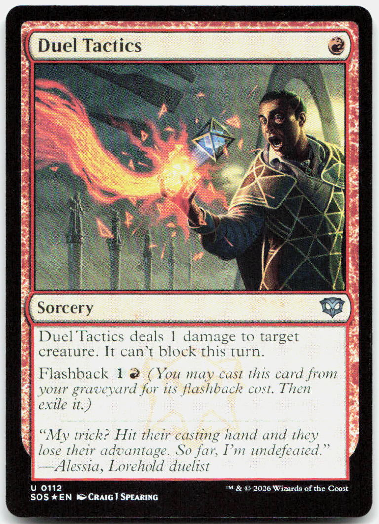 Duel Tactics NM Foil U Secrets of Strixhaven 112