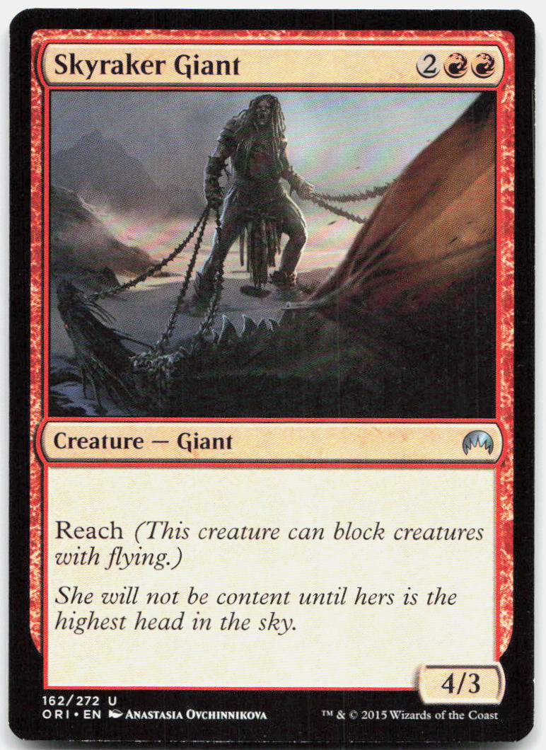 Skyraker Giant NM U Magic Origins 162