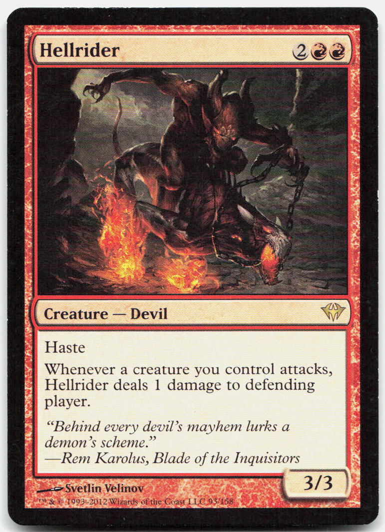 Hellrider NM R Dark Ascension 93