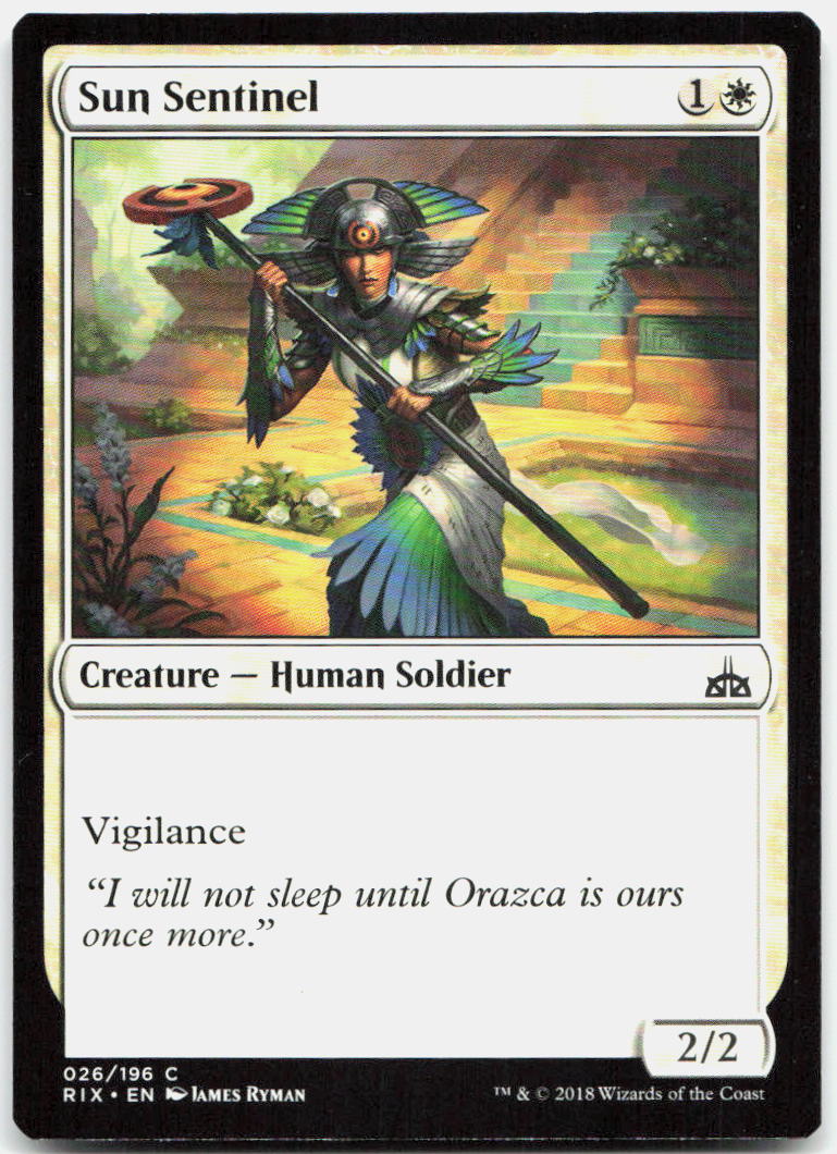 Sun Sentinel NM C Rivals of Ixalan 26