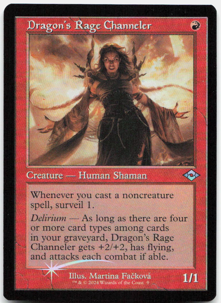 Dragon's Rage Channeler NM Foil U Modern Horizons 2 121