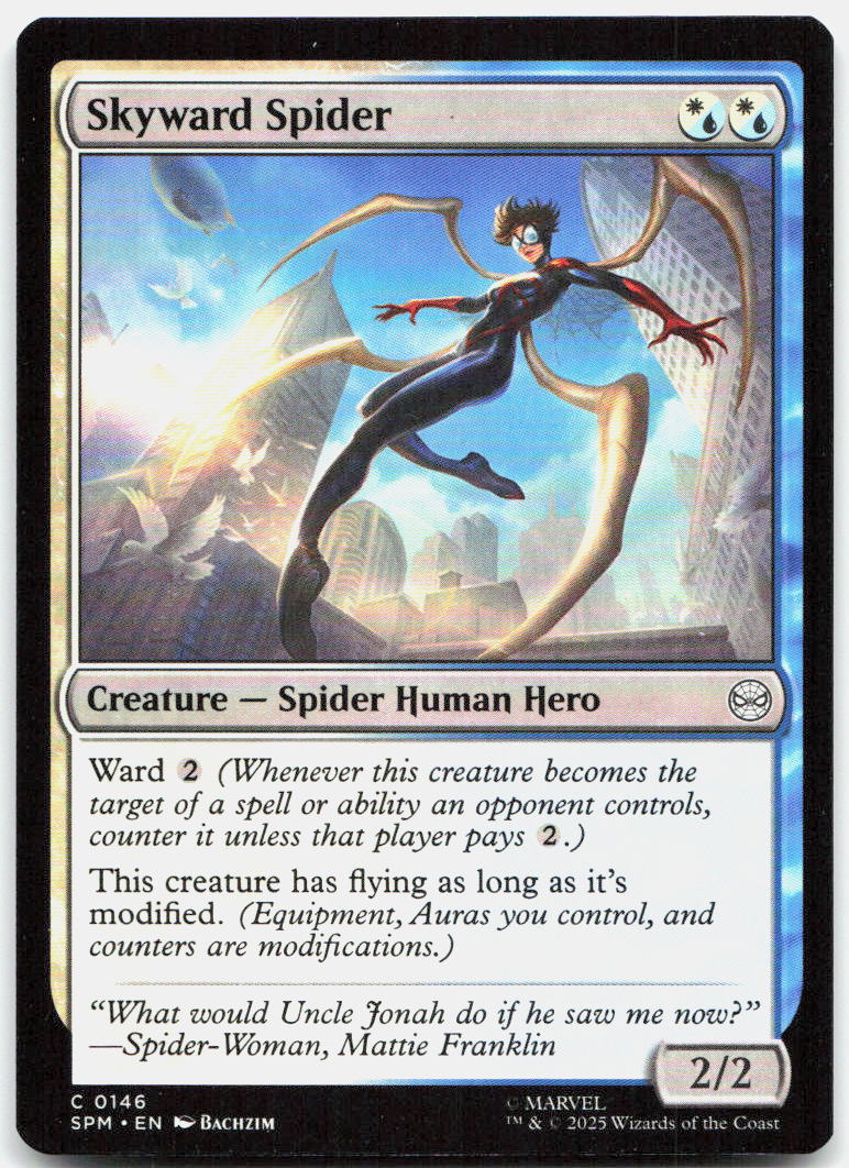 Skyward Spider NM C Marvel's Spider-Man 146
