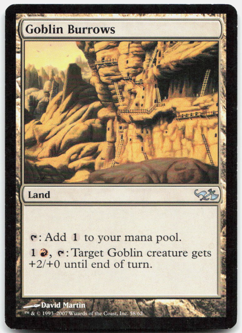 Goblin Burrows NM U Duel Decks: Anthology 58