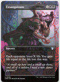 Exsanguinate (Borderless) NM U Commander Masters 638