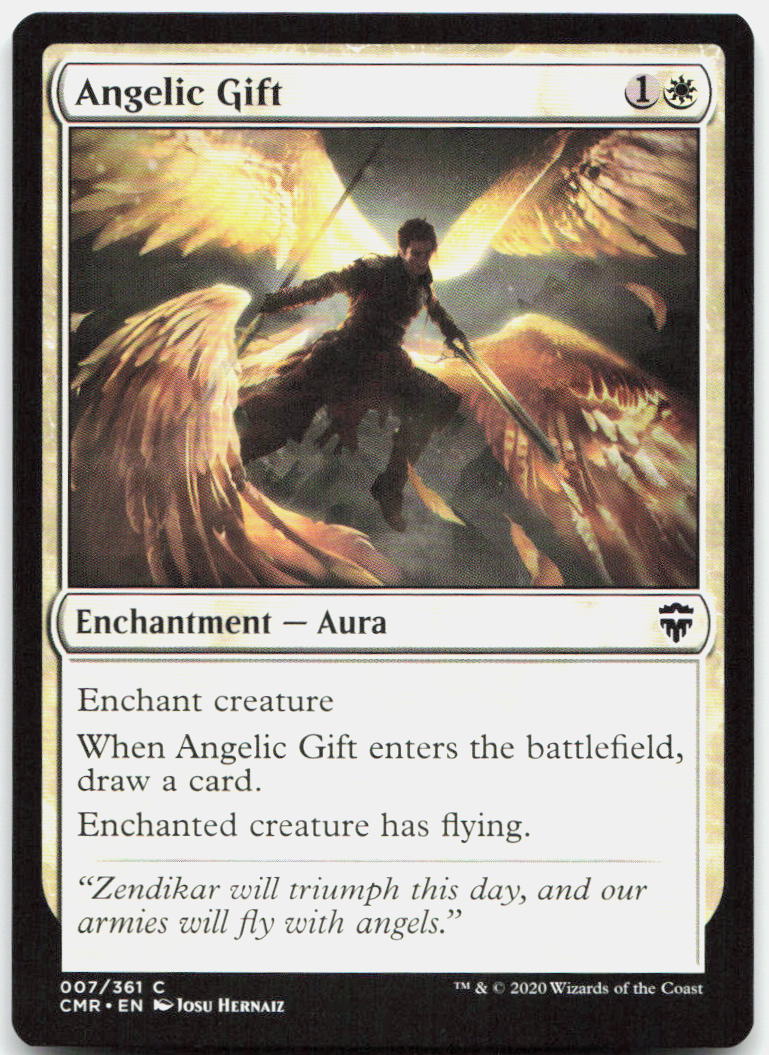 Angelic Gift NM C Commander Legends 7
