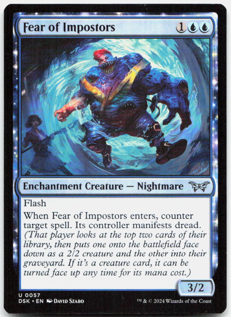 Fear of Impostors NM U Duskmourn: House of Horror 57