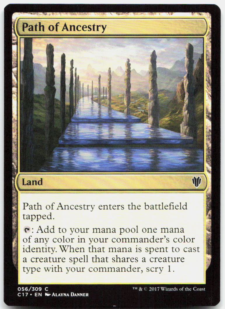 Path of Ancestry NM C Commander 2017 56