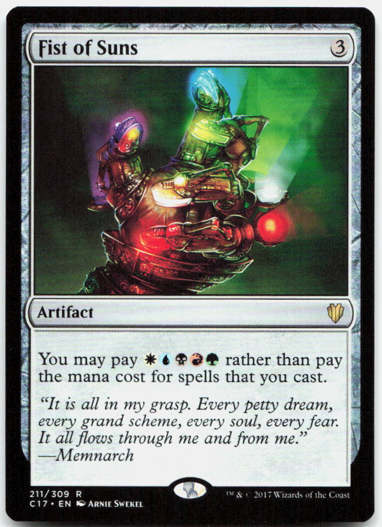 Fist of Suns NM R Commander 2017 211