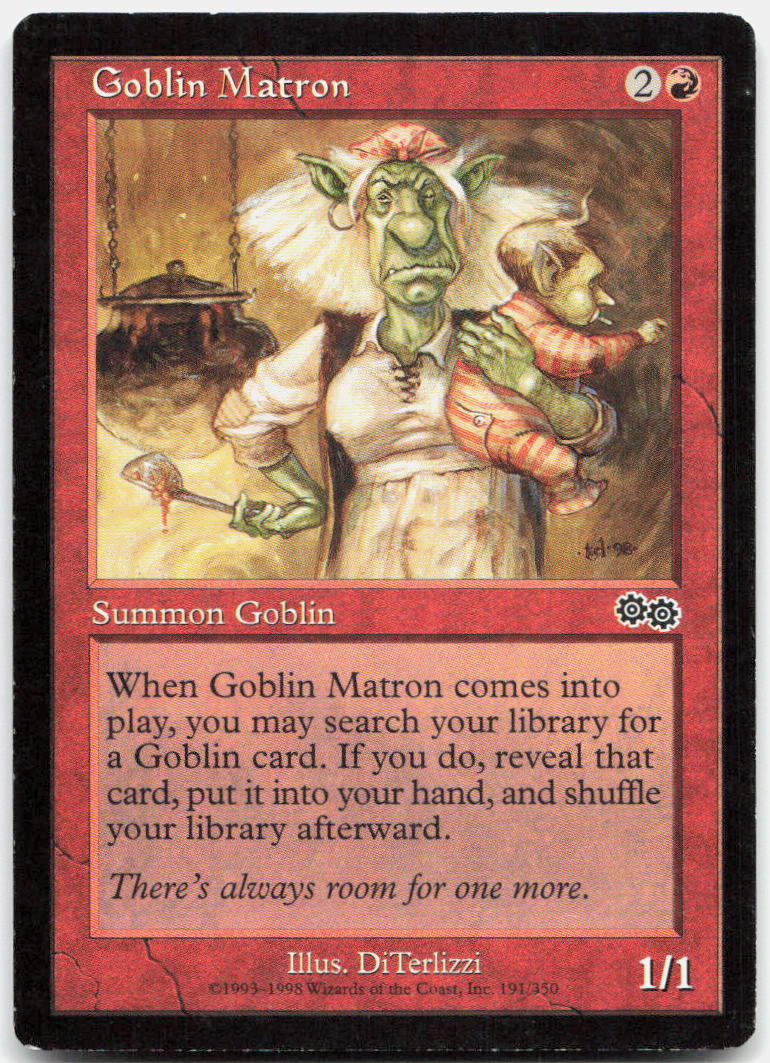 Goblin Matron LP C Urza's Saga 191