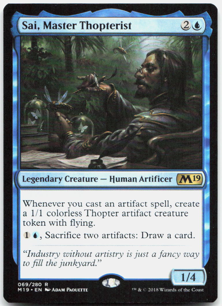 Sai, Master Thopterist NM R Core Set 2019 69