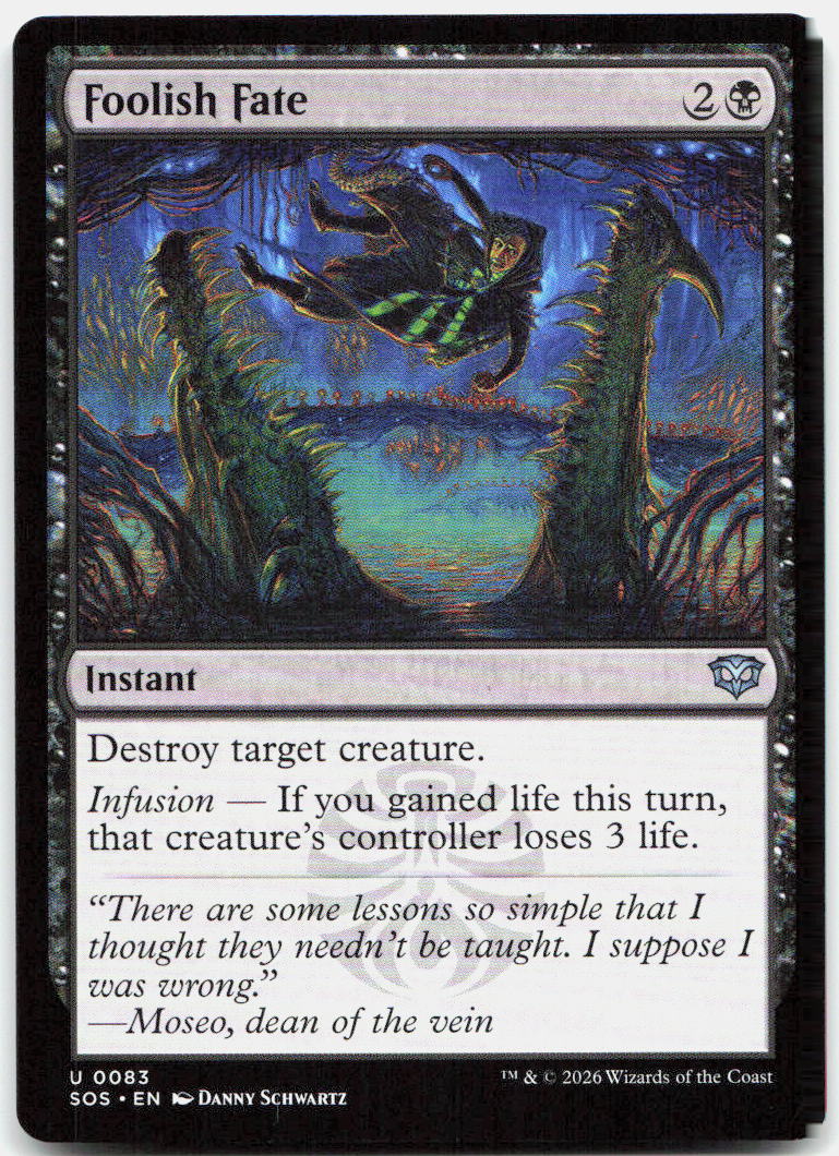 Foolish Fate NM U Secrets of Strixhaven 83