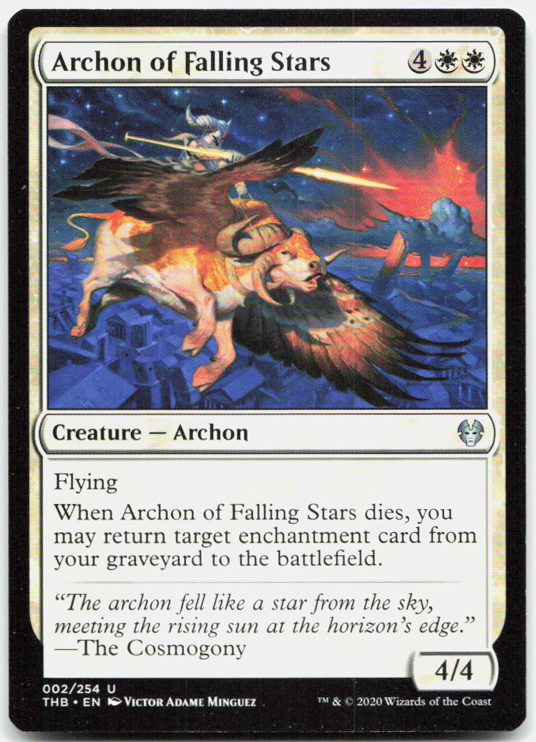 Archon of Falling Stars NM U Theros Beyond Death 2