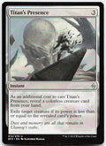 Titan's Presence NM U Battle for Zendikar 14