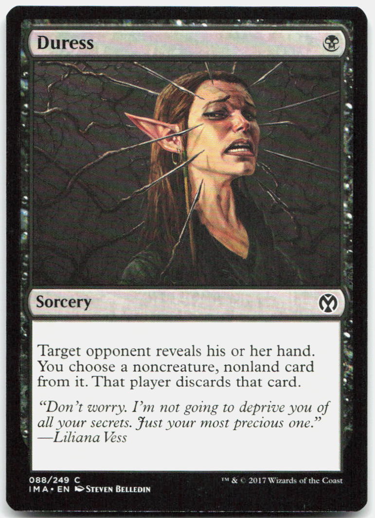 Duress NM C Iconic Masters 88