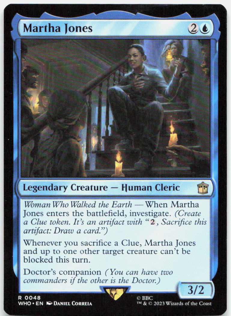 Martha Jones NM R Universes Beyond: Doctor Who 48