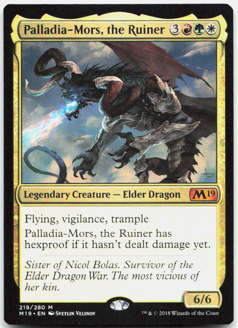 Palladia-Mors, the Ruiner NM M Core Set 2019 219