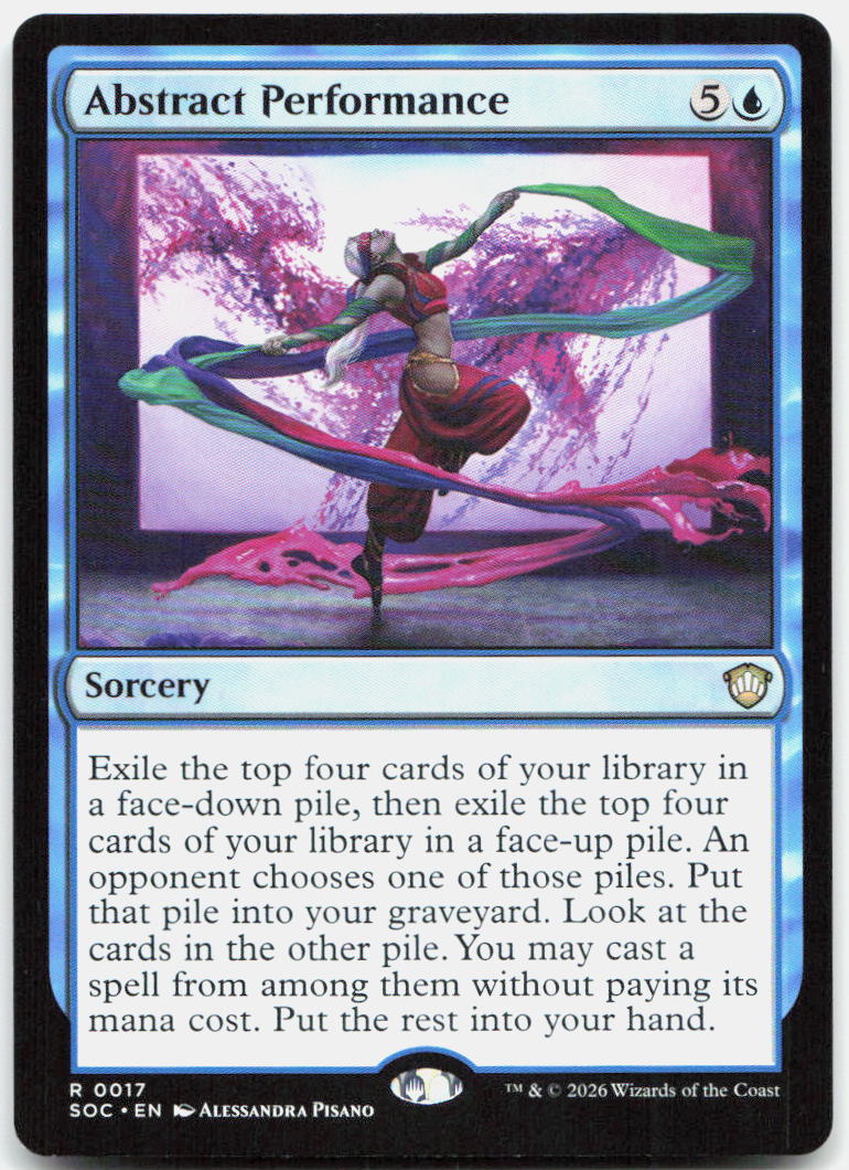 Abstract Performance NM R Commander: Secrets of Strixhaven 17