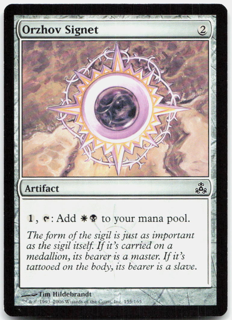 Orzhov Signet NM C Guildpact 155