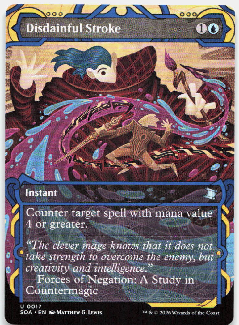 Disdainful Stroke NM U Secrets of Strixhaven: Mystical Archive 17