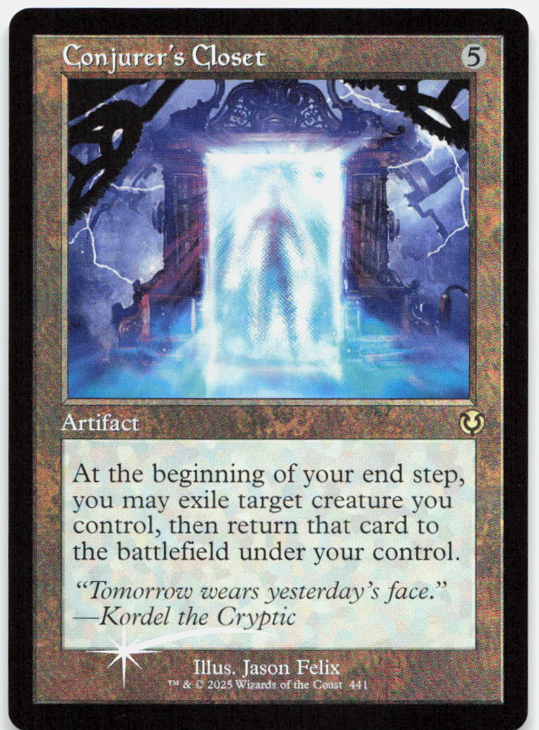 Conjurer's Closet (Retro Frame) NM Foil R Innistrad Remastered 441