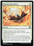 Emerge Unscathed NM Foil C Iconic Masters 19