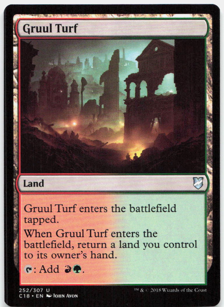 Gruul Turf NM U Commander 2018 252