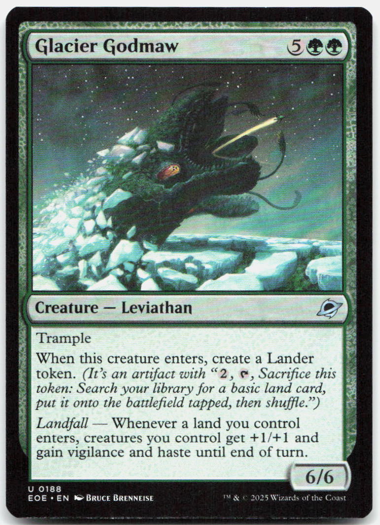 Glacier Godmaw NM U Edge of Eternities 188