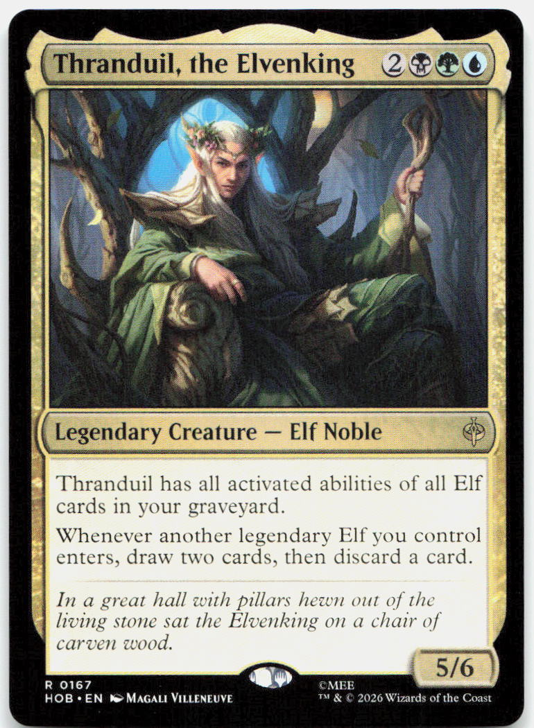 Thranduil, the Elvenking NM R The Hobbit 167