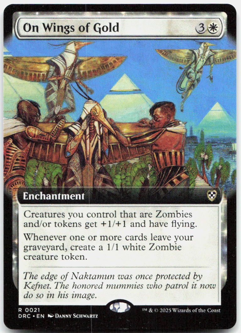 On Wings of Gold (Extended Art) NM R Commander: Aetherdrift 21